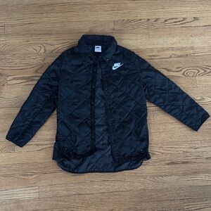 Nike Quilted Sportswear Synthetic-Fill Kids Jacket - Size M